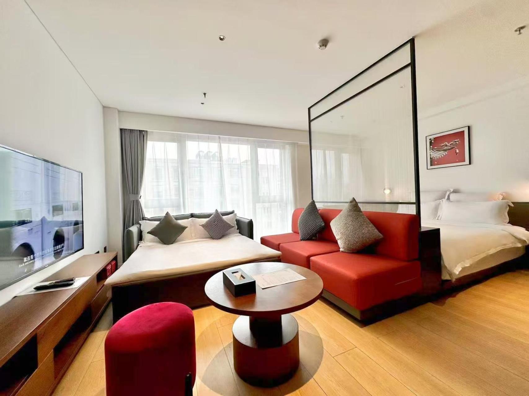 Base-Beijing Wangfujing Serviced Apartment- In Hutong &Bike Rental &Close To Forbidden City, Tian'Anmen Square &Subway Nearby &Free Coffee &Washing Machine,Kitchen &Restaurant Discount &English Speaking &High Speed Free Wifi ภายนอก รูปภาพ